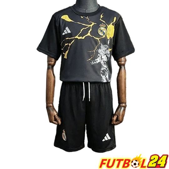 Camisetas De Futbol Real Madrid Ninos Edición Especial Negro 2025/2026