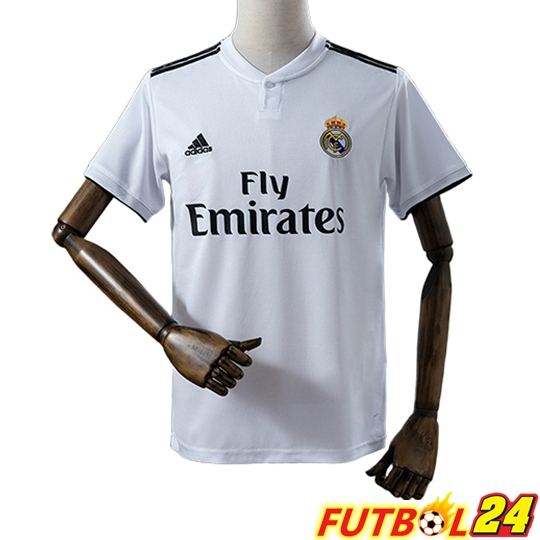 Camisetas De Futbol Real Madrid Retro Primera 2018/2019