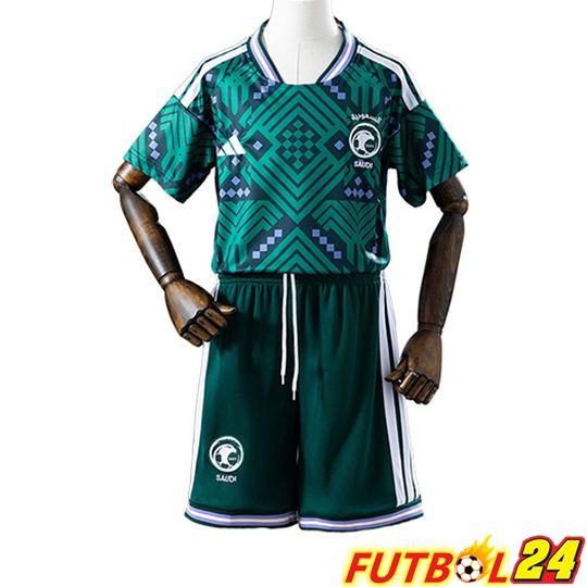 Camisetas De Futbol Arabia Saudita Ninos Primera Copa Del Mundo 2026