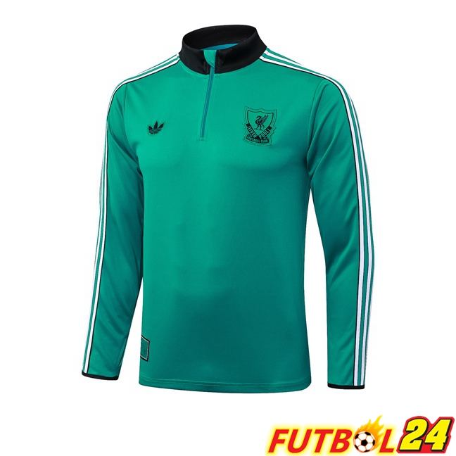 Sudadera De Entrenamiento FC Liverpool Verde 2025/2026