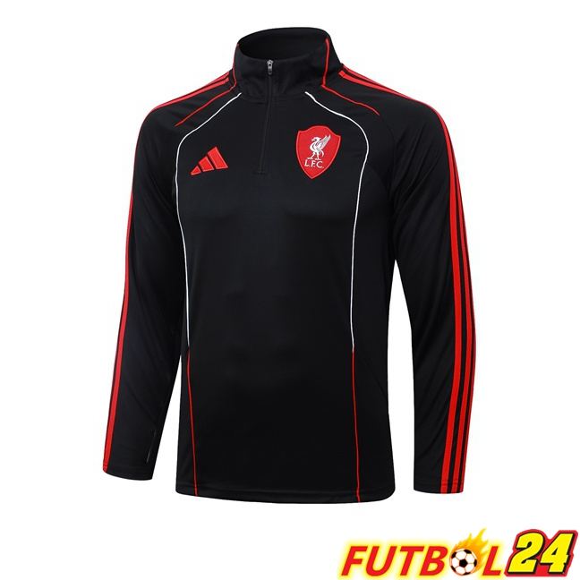 Sudadera De Entrenamiento FC Liverpool Negro 2025/2026
