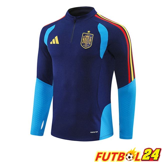 Sudadera De Entrenamiento España Azul Real 2025/2026