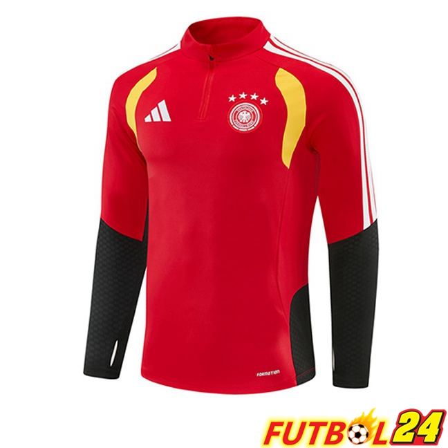 Sudadera De Entrenamiento Alemania Rojo 2025/2026