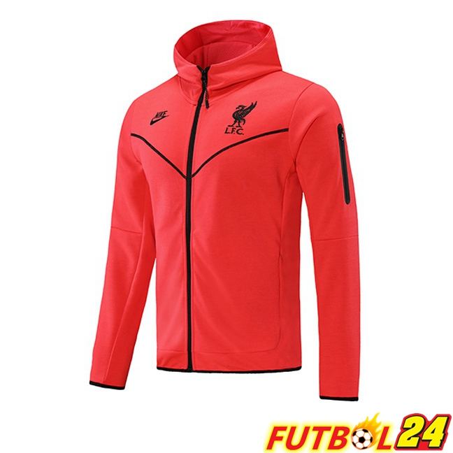 Sudadera Con Capucha FC Liverpool Naranja 2025/2026