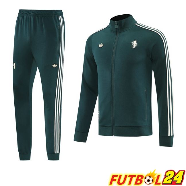 Chandal Equipos De Futbol - Chaqueta Juventus Verde 2025/2026