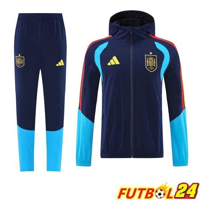 Chandal Futbol - Rompevientos España Azul Real 2025/2026