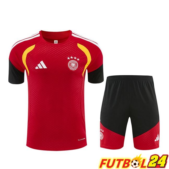 Camiseta Entrenamiento Alemania + Cortos Rojo 2026/2027