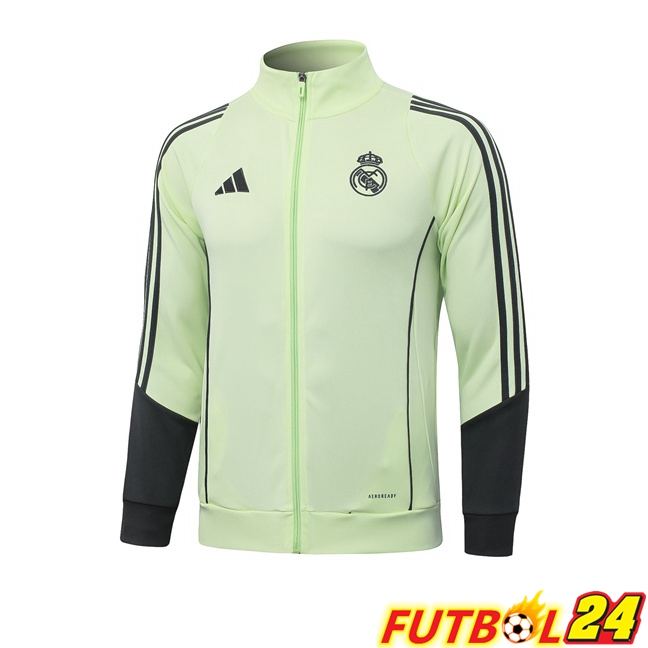 Chaquetas Futbol Real Madrid Verde 2025/2026