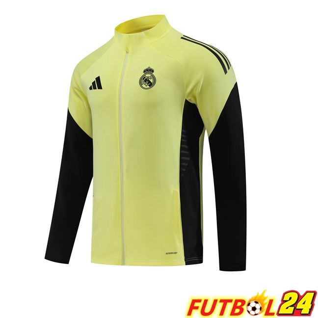 Chaquetas Futbol Real Madrid Amarillo 2025/2026