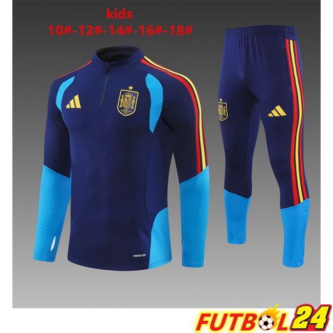 Chandal Equipos De Futbol España Ninos Azul Real 2025/2026
