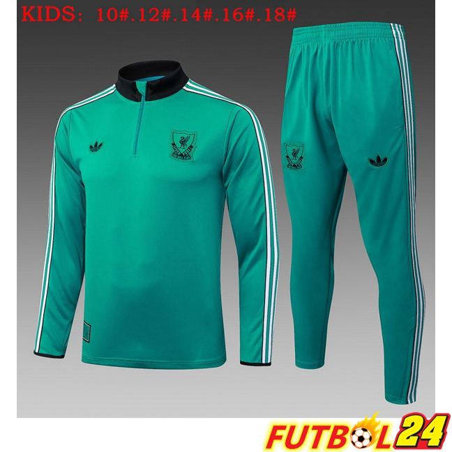 Chandal Equipos De Futbol FC Liverpool Ninos Verde 2025/2026