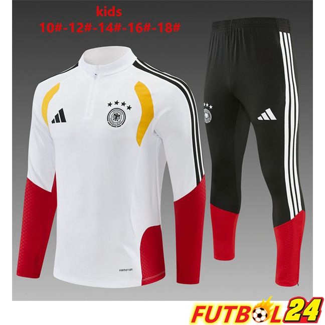 Chandal Equipos De Futbol Alemania Ninos Blanco 2025/2026