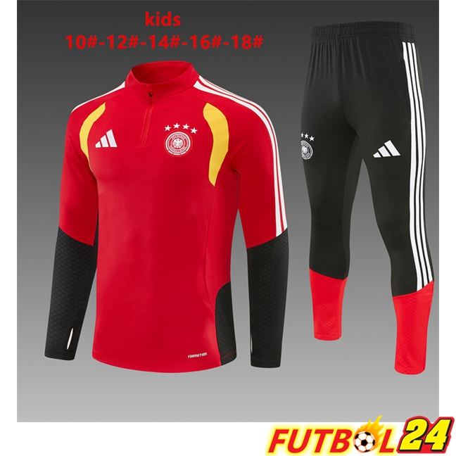 Chandal Equipos De Futbol Alemania Ninos Rojo 2025/2026