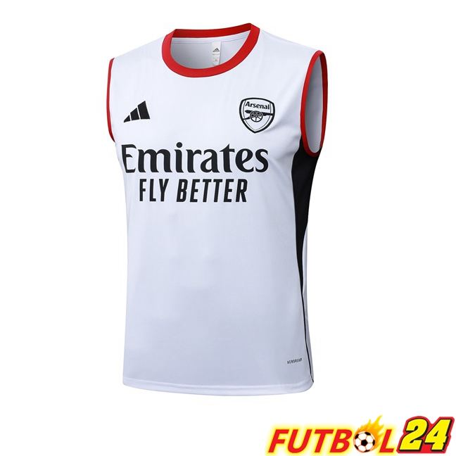 Chalecos De Futbol Arsenal Blanco 2025/2026