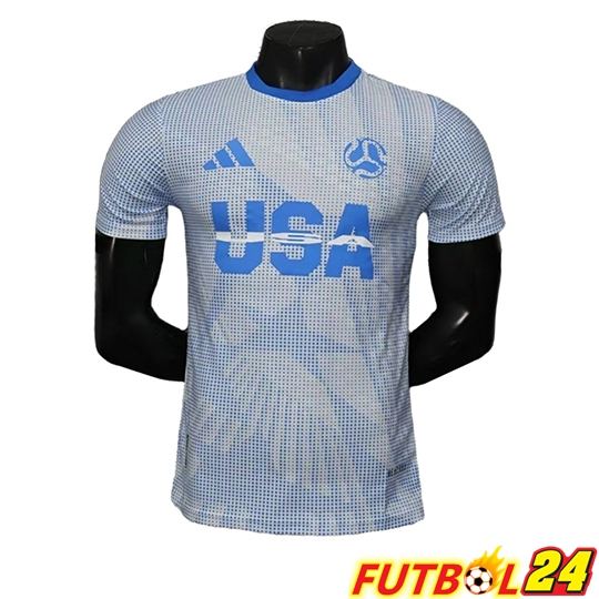 Camisetas De Futbol Estados Unidos Copa Del Mundo 2026 Edition Azul