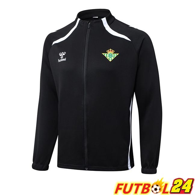 Chaquetas Futbol Real Betis Negro 2025/2026