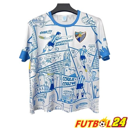 Camisetas De Futbol Malaga Edición Especial Azul Claro 2025/2026