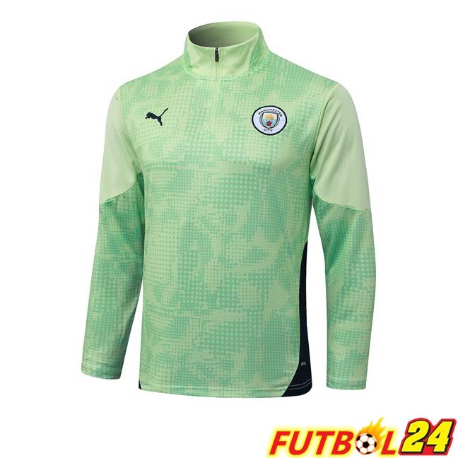 Sudadera De Entrenamiento Manchester City Verde 2025/2026