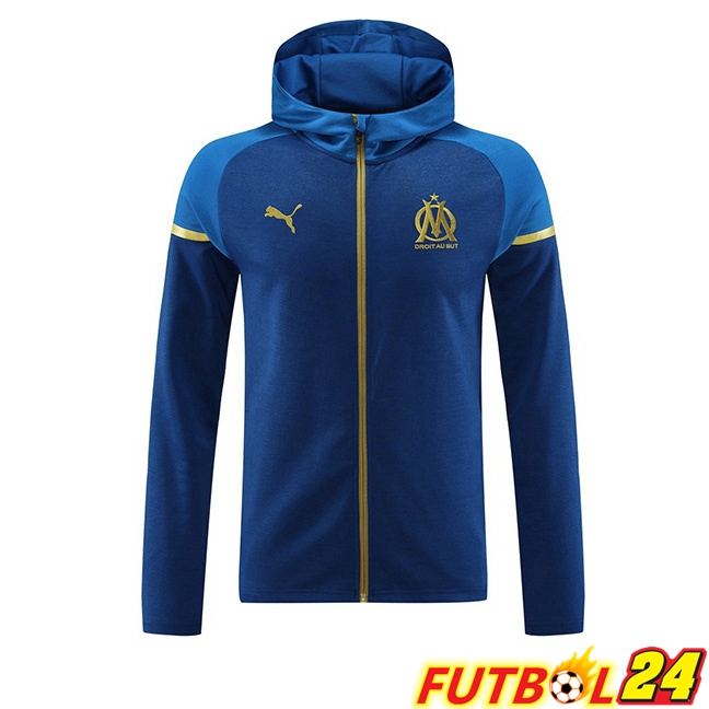 Rompevientos Marsella OM Azul Real 2025/2026