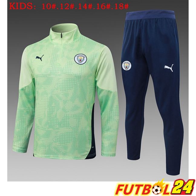 Chandal Equipos De Futbol Manchester City Ninos Verde 2025/2026