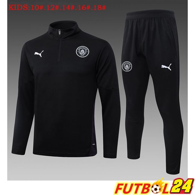 Chandal Equipos De Futbol Manchester City Ninos Negro 2025/2026