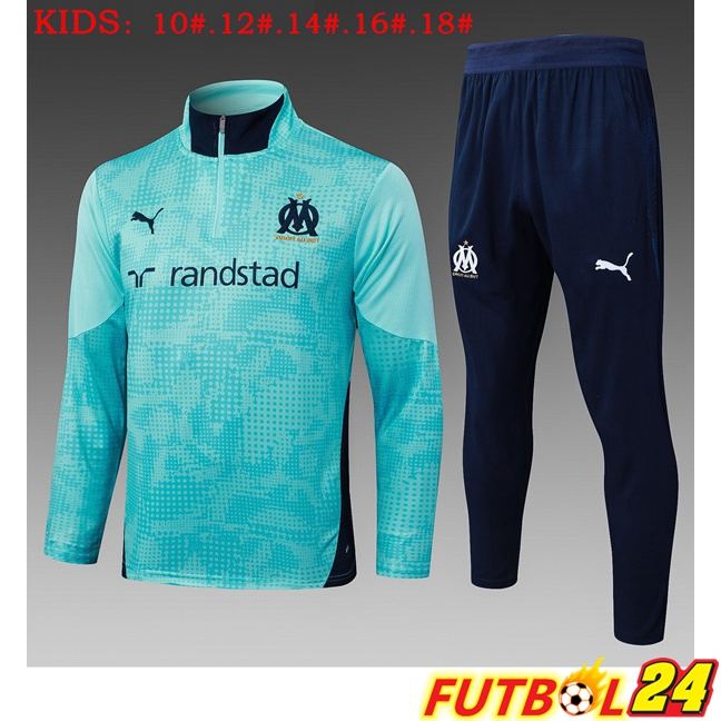 Chandal Equipos De Futbol Marsella OM Ninos Verde 2025/2026
