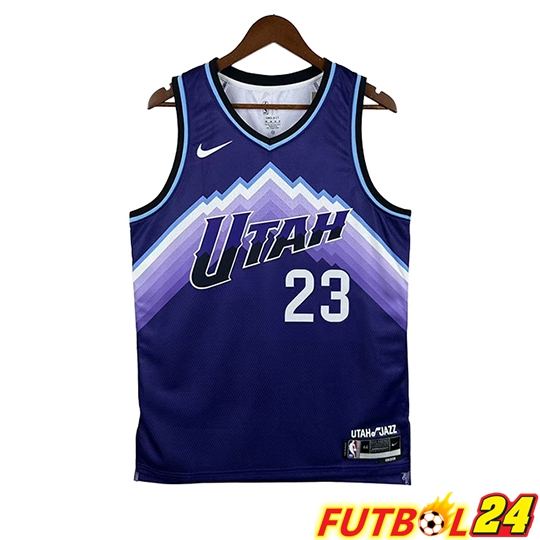 Camiseta Utah Jazz (MARKKANEN #23) 2025/26 Púrpura