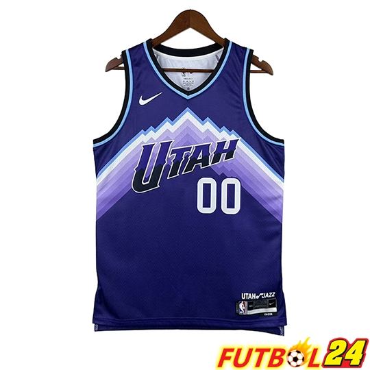 Camiseta Utah Jazz (MARKKANEN #00) 2025/26 Púrpura