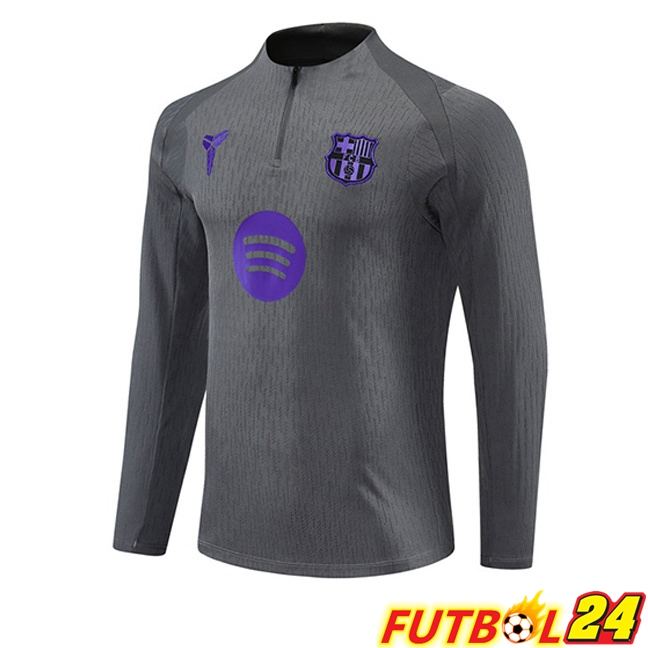 Sudadera De Entrenamiento FC Barcelona Gris 2025/2026