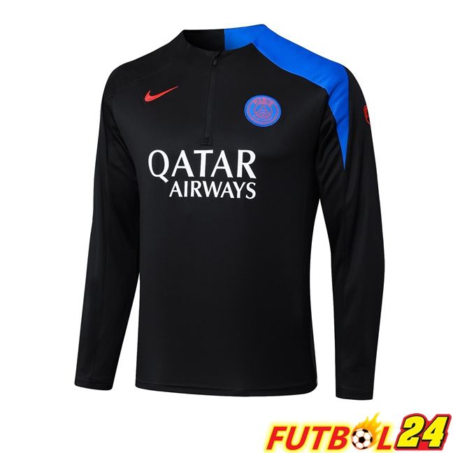 Sudadera De Entrenamiento Paris PSG Negro 2025/2026