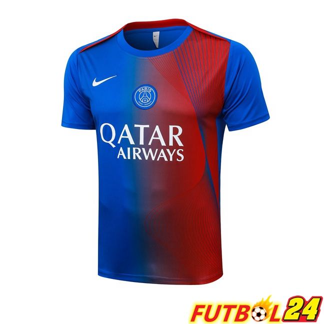 Camiseta Entrenamiento FC Barcelona Azul Rojo 2025/2026