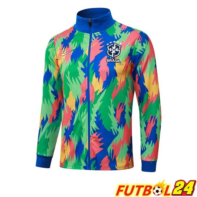 Chaquetas Futbol Brasil Verde 2025/2026