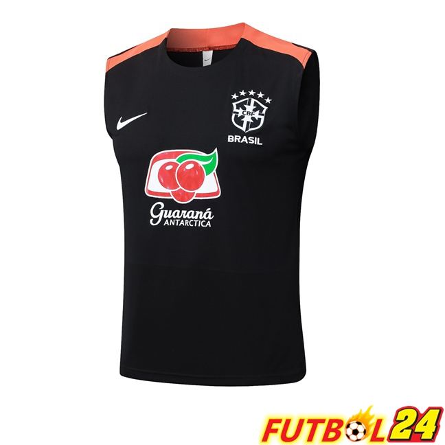 Chalecos De Futbol Brasil Negro 2025/2026