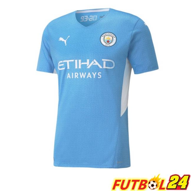 Camisetas De Futbol Manchester City Retro Primera Azul 2021-2022