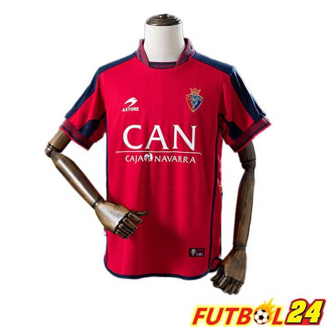 Camisetas De Futbol CA Osasuna Retro Primera Rojo 2000-2001