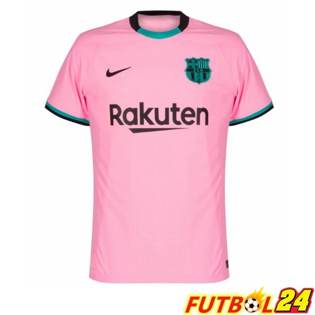 Camisetas De Futbol FC Barcelona Retro Tercera Rosado 2020-2021