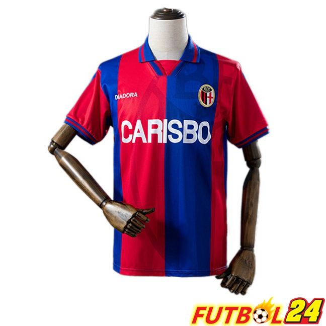 Camisetas De Futbol Bolonia Retro Primera Azul Rojo 1996-1997