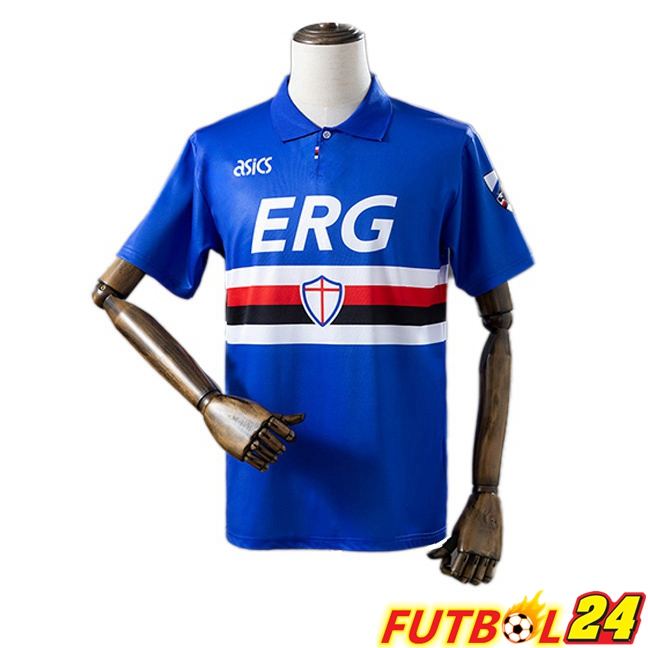 Camisetas De Futbol UC Sampdoria Retro Primera Azul 1993-1994