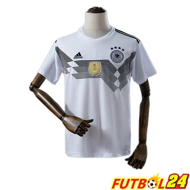 Camisetas De Futbol Alemania Retro Primera Blanco 2018 World Cup