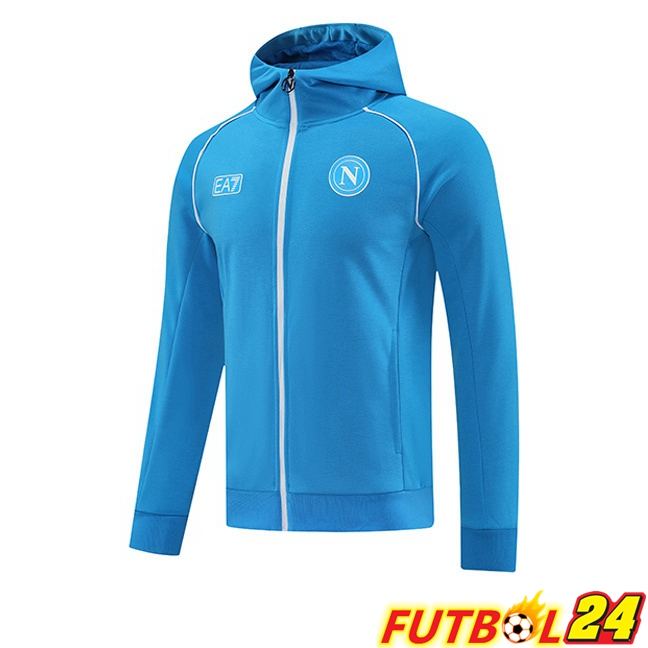 Sudadera Con Capucha SSC Napoli Azul 2025/2026
