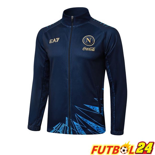 Chaquetas Futbol SSC Napoli Azul Real 2025/2026