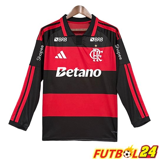 Camisetas De Futbol Flamengo Primera Manga Larga 2026/2027