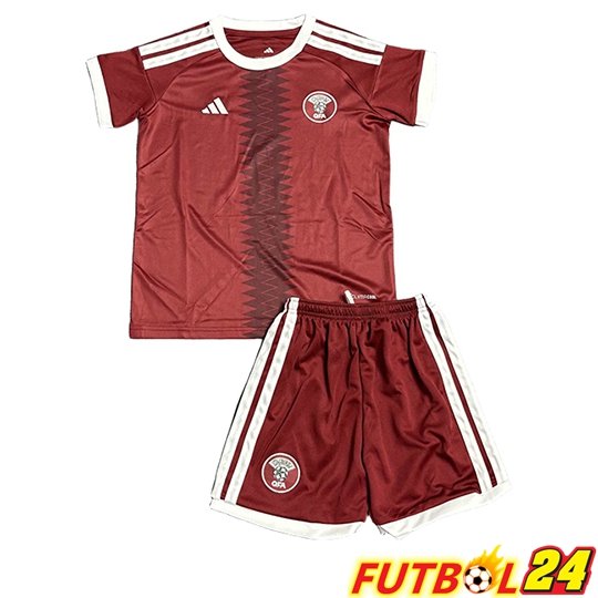 Camisetas De Futbol Qatar Ninos Primera Copa Del Mundo 2026