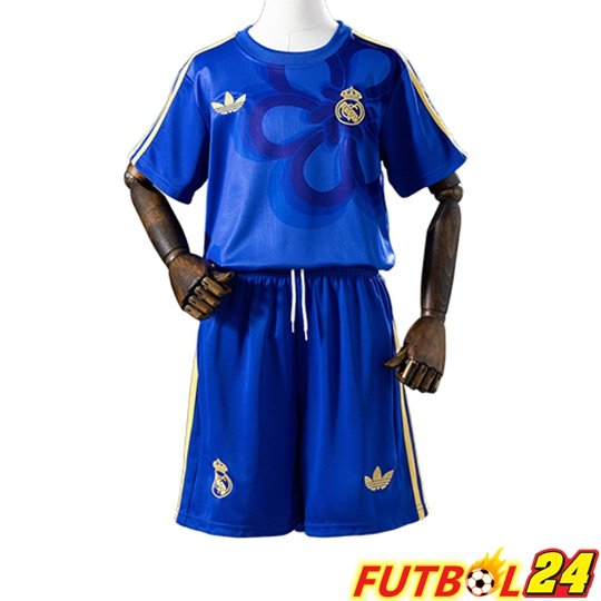 Camisetas De Futbol Real Madrid Ninos Edición Especial Azul 2025/2026