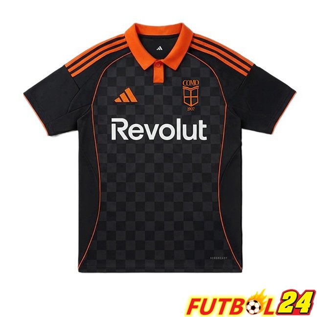 Camisetas De Futbol Como 1907 Tercera Negro 2025/2026