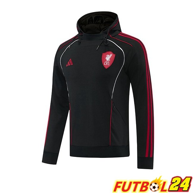 Sudadera Con Capucha FC Liverpool Negro 2026/2027