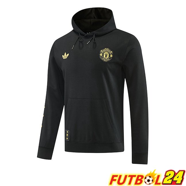 Sudadera Con Capucha Manchester United Negro 2026/2027