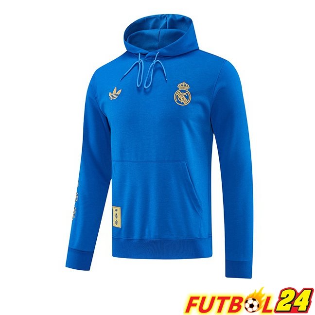 Sudadera Con Capucha Real Madrid Azul 2026/2027