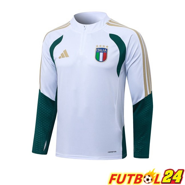 Sudadera De Entrenamiento Italia Blanco 2026/2027
