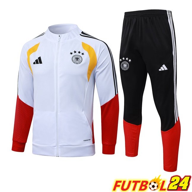 Chandal Equipos De Futbol - Chaqueta Alemania Blanco 2026/2027